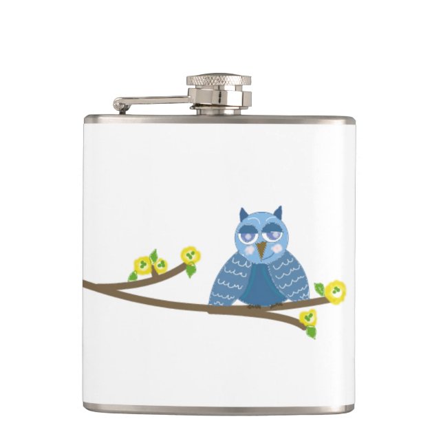 Flasques Hibou endormi (Devant)