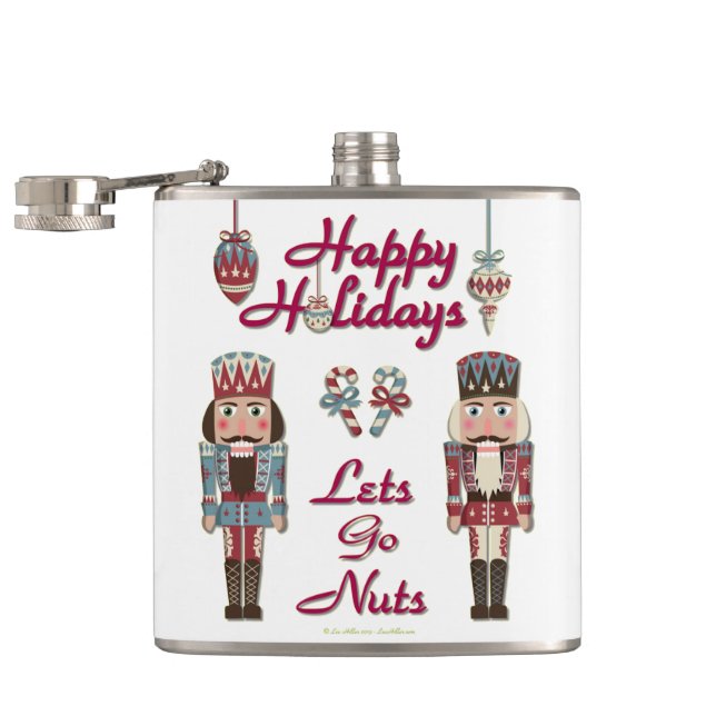 Flasques Holiday Nutcracker (Ouvert)