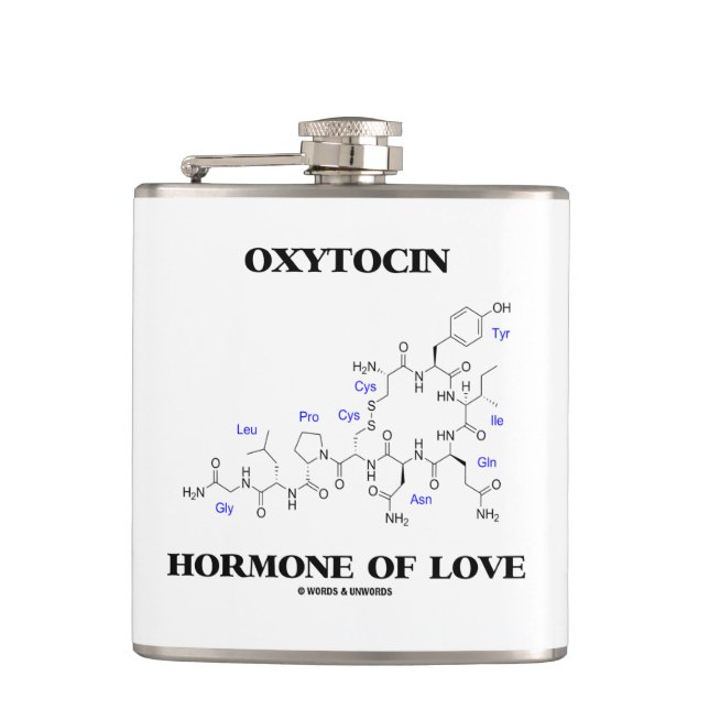 Flasques Hormone d'oxytocine de chimie d'amour (Devant)