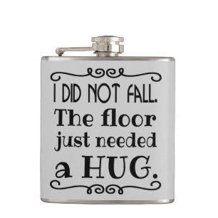 Flasques Hug de plancher amusant