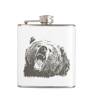 Flasques Hurlement d'ours gris