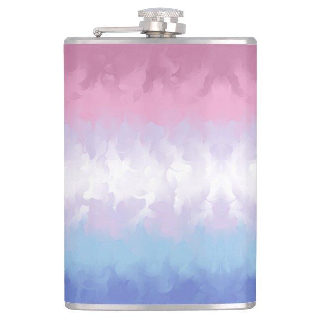 Flasques Indicateur Abstrait Bigender Pride (Devant)