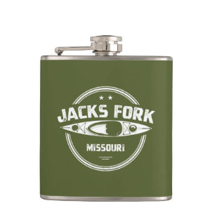 Flasques Jacks Fork River Missouri Kayak