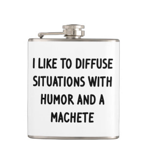 Flasques J'aime diffuser des situations