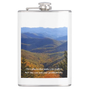 Flasques J'aime les endroits Flask