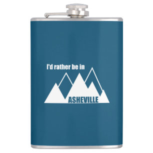 Flasques Je préfère être à Asheville North Carolina Mountai