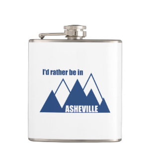 Flasques Je préfère être à Asheville North Carolina Mountai