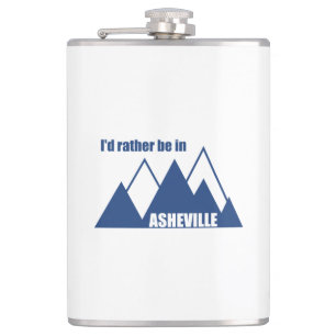 Flasques Je préfère être à Asheville North Carolina Mountai