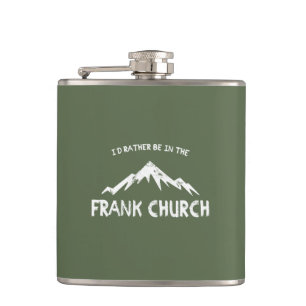 Flasques Je Préférerais Être Dans L'Église Frank