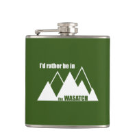 Je Préférerais Être Dans Les Montagnes Wasatch