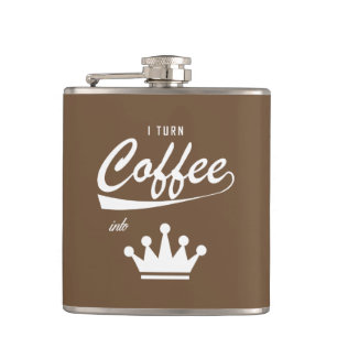 Flasques Je transforme le café en KOM