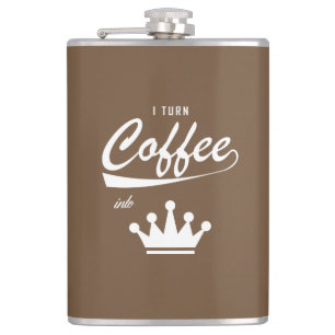 Flasques Je transforme le café en KOM