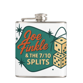 Flasques Joe Finkle & The 7/10 Splits Flask Rockin'