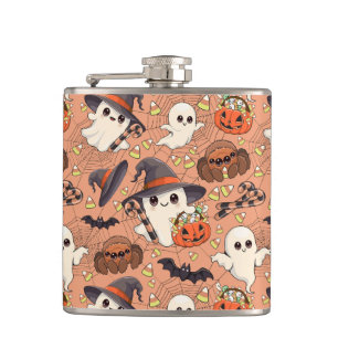 Flasques Joli fantôme de Halloween de style Kawaii