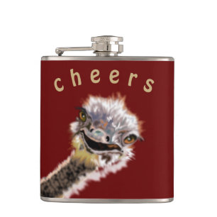 Flasques Joyeux Ostrich