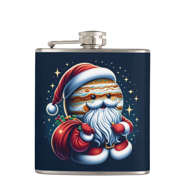Flasques Jupiter Jolly Old St. Nick Santa Claus Astrologie (Devant)