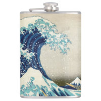 Katsushika Hokusai - La Grande vague au large de K