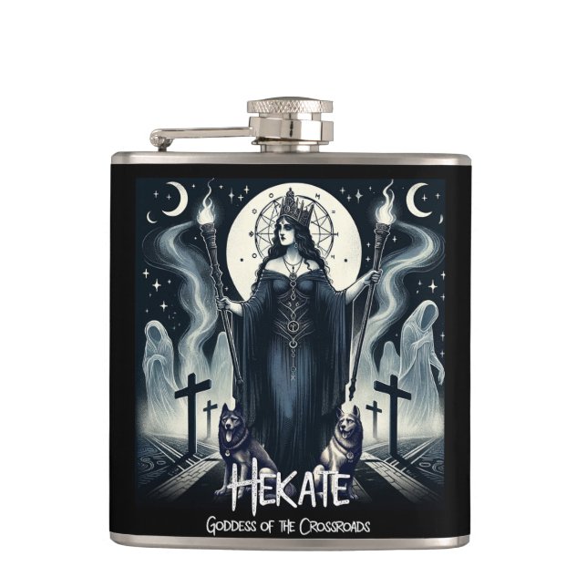 Flasques La déesse de Hekate de la croisée des chemins Les  (Devant)