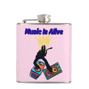 Flasques La musique est vivante