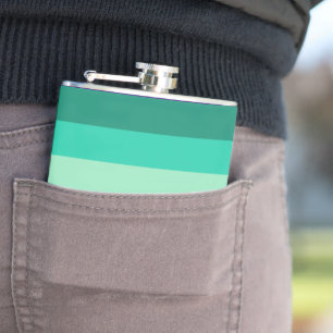 Flasques La palette de drapeau des hommes gays trans-inclus