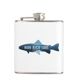 Flasques Lac High Rock Caroline du Nord Poisson