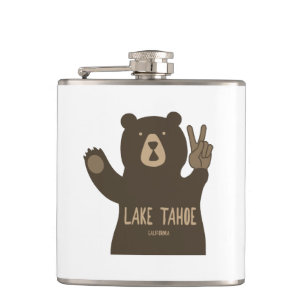 Flasques Lac Tahoe Californie Nevada Peace Bear