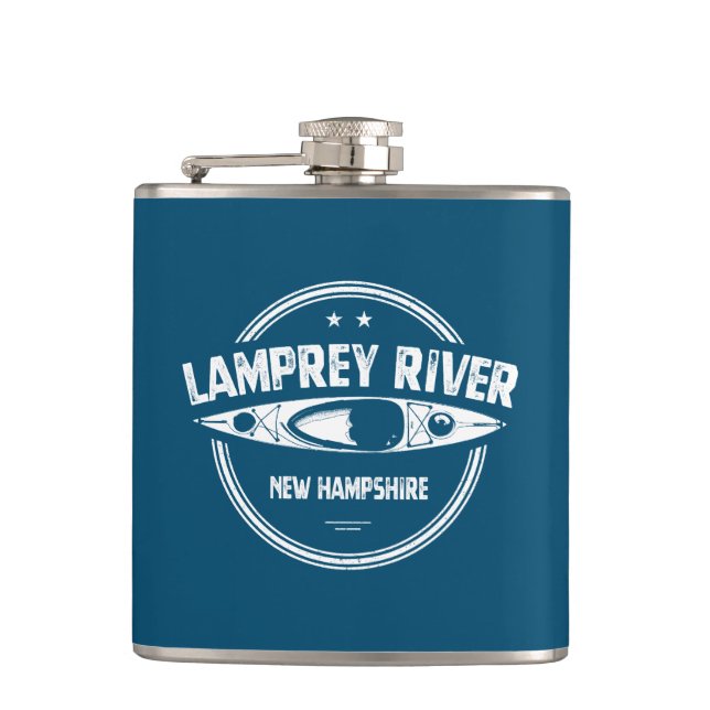 Flasques Lamprey River New Hampshire Kayaking (Devant)