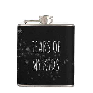Flasques Larmes de mes enfants parents amusants Cadeau de p