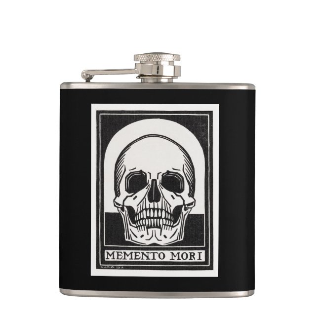 Flasques L'art crânien Memento Mori (Devant)