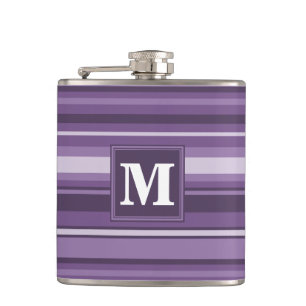 Flasques Lavande monogramme