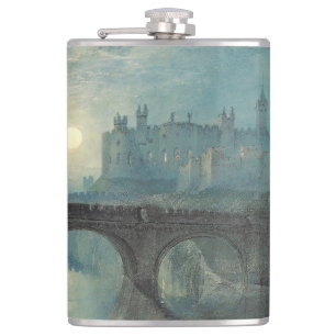 Flasques Le château William Turner Alnwick