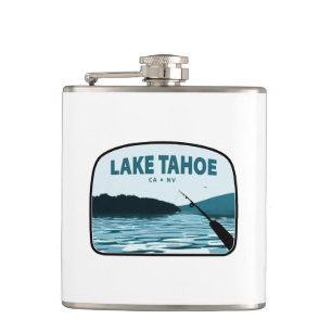 Flasques Le lac Tahoe Californie Nevada Fishing Rod