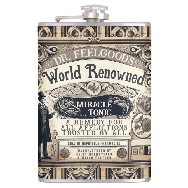 Flasques Le Miracle Elixir du Dr FeelGood (Devant)