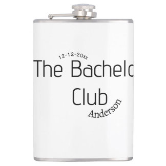 Flasques le nom de club de célibataire année élégant tendan