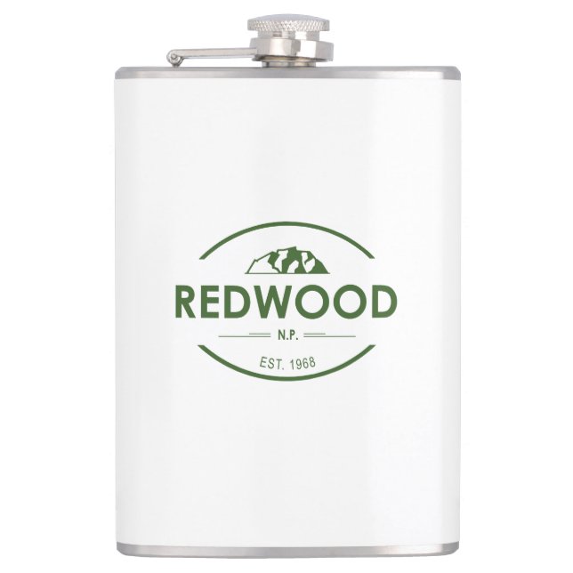 Flasques Le parc national de Redwood (Devant)