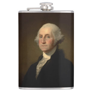 Flasques Le président américain George Washington, Stuart
