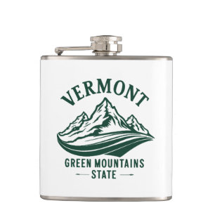 Flasques Le Vermont, l'État de Green Mountain