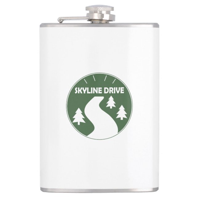 Flasques Lecteur Skyline (Devant)