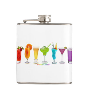 Flasques Les cocktails alcoolisés de SlipperyJoe pour la co