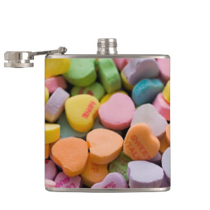 FLASQUES LES COEURS DE LA BOUGIE DE VALENTINE
