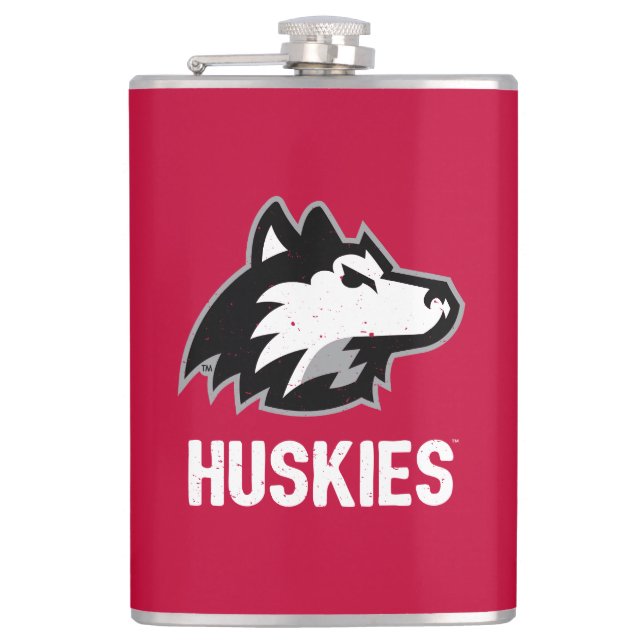 Flasques Les Huskies de NIU en détresse (Devant)