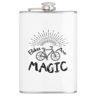 Flasques Les vélos sont magiques