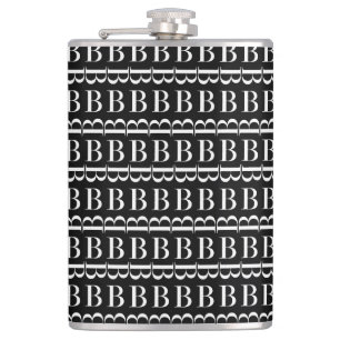FLASQUES LETTRE INITIALE MONOGRAPHIQUE B