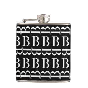 FLASQUES LETTRE INITIALE MONOGRAPHIQUE B