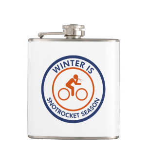 Flasques L'Hiver Est Snot Rocket Saison Cyclisme