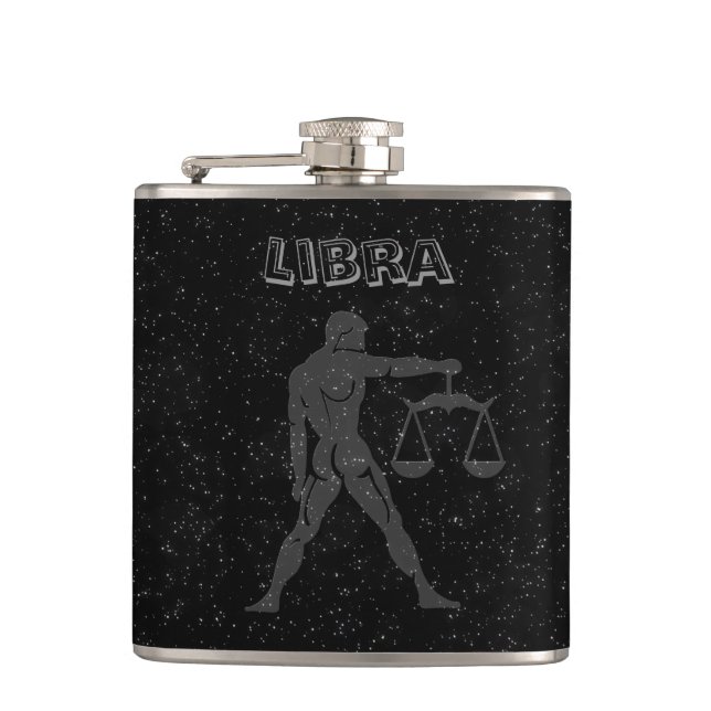 Flasques Libra translucide (Devant)