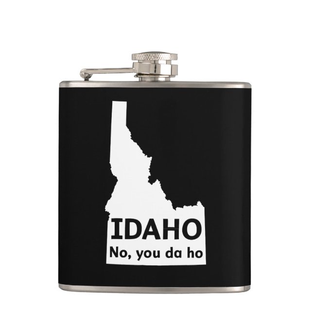 Flasques L'Idaho aucun, vous le DA Ho (Devant)