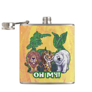 Flasques Lions Tiger Ours Oh Mon