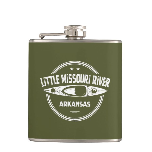 Flasques Little Missouri River Arkansas Kayak (Devant)