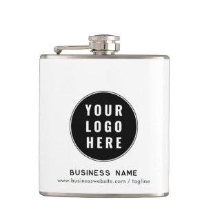 Flasques Logo d'entreprise moderne et personnalisation de s